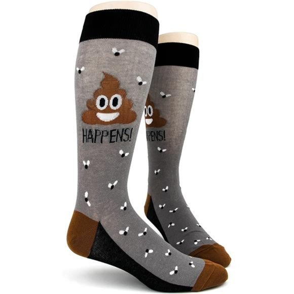 Men's Wacky Novelty Socks, Fits Men's Shoe Sizes 7-12 - Picture 4 of 4